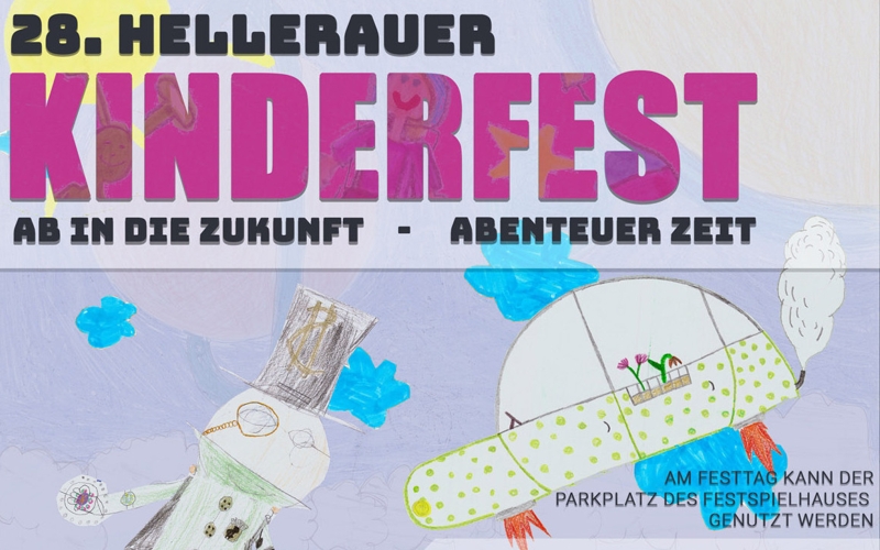 Plakat für das Kinderfest 2022